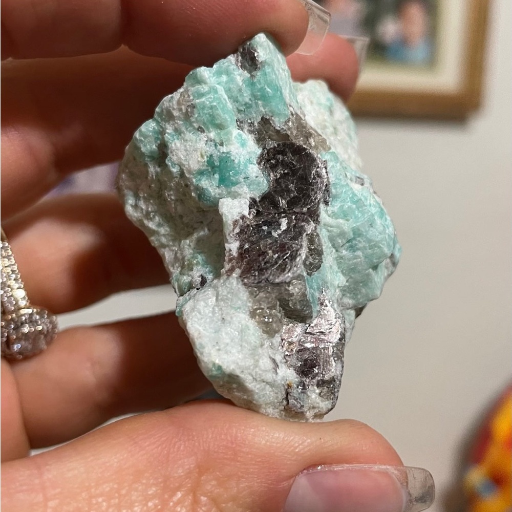 Amazonite raw crystal - Picture 4 of 7